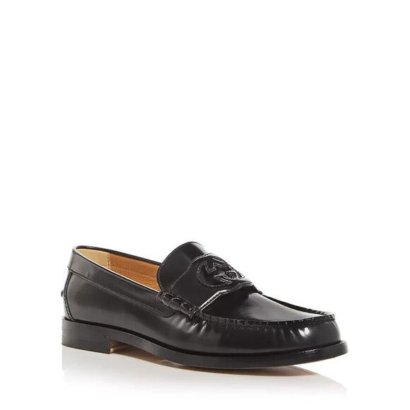Gucci Men’s Kaveh Interlocking G Cutout Loafers New With Box Size 10 Gucci Size - Picture 1 of 7